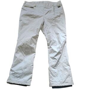 Metropolis by Rhapsody Snow Pants Ski Pants Women’s White Cream Snow Size 18